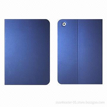 Folio Leather Smart Cover Case for iPad Air Tablet PC with Stand and Front/Back